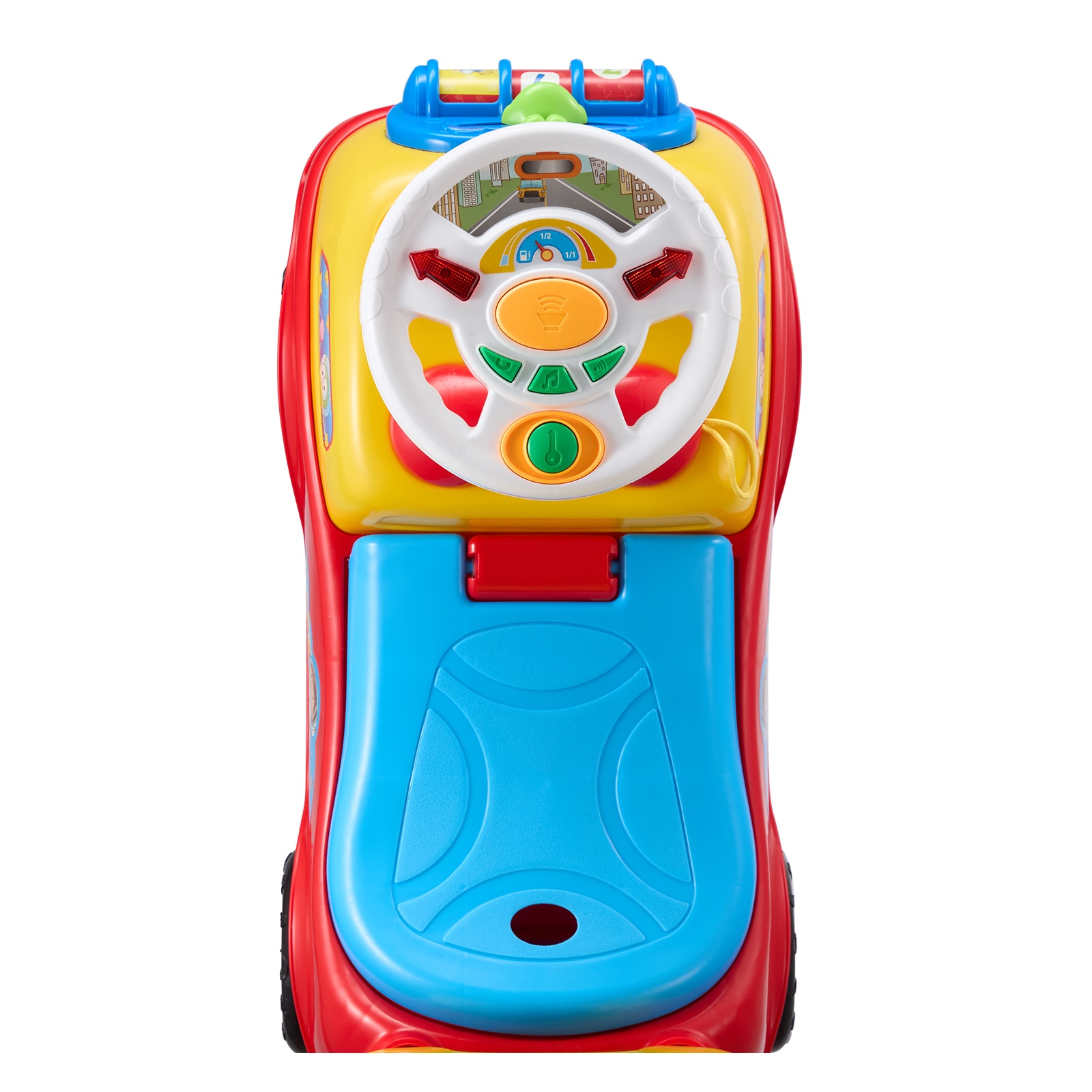 Classic Ride On Push Car For Toddlers With Steering Wheel And Horn_voghion.com